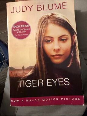 Judy Blume Tiger Eyes Special Edition Paperback Book